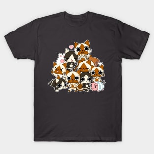 Felyne mountain - Monster hunter T-Shirt